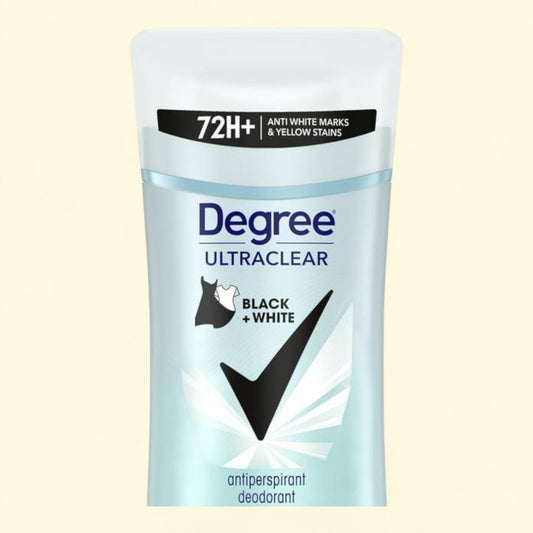 Degree UltraClear Black+White Antiperspirant Deodorant, 2.6 oz