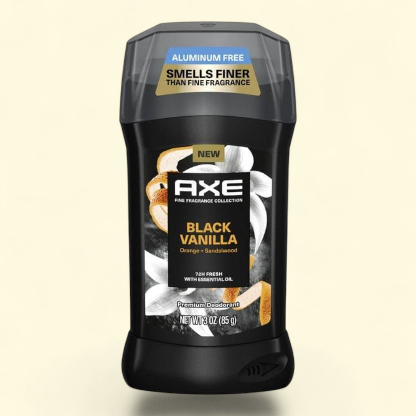 Axe Deodorant Stick, Black Vanilla with Orange + Sandalwood Essential Oils, 3 oz