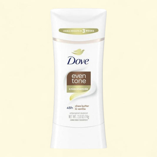 Dove Even Tone Antiperspirant Deodorant Stick, 2.6 oz