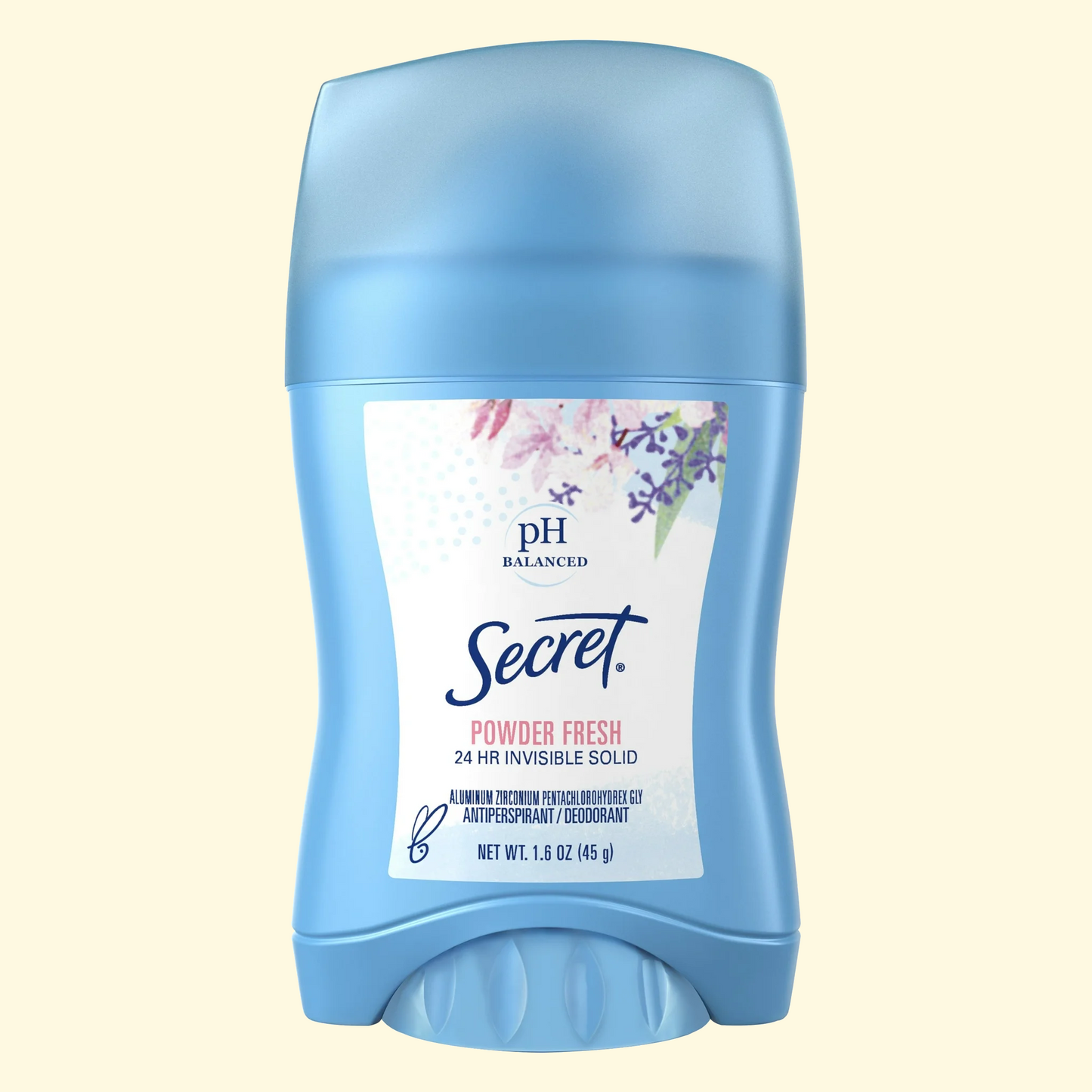 Secret Invisible Solid Antiperspirant Deodorant, Powder Fresh, 1.6 oz