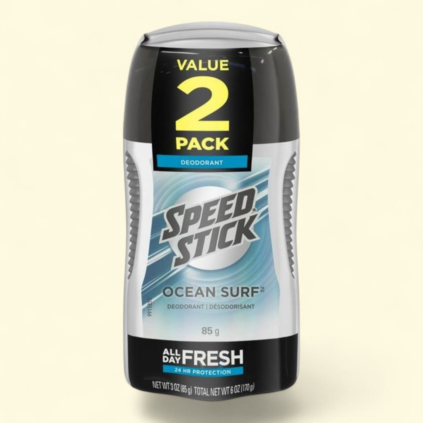 Speed Stick Men's Antiperspirant Deodorant, Ocean Surf, 3 oz, Twin Pack