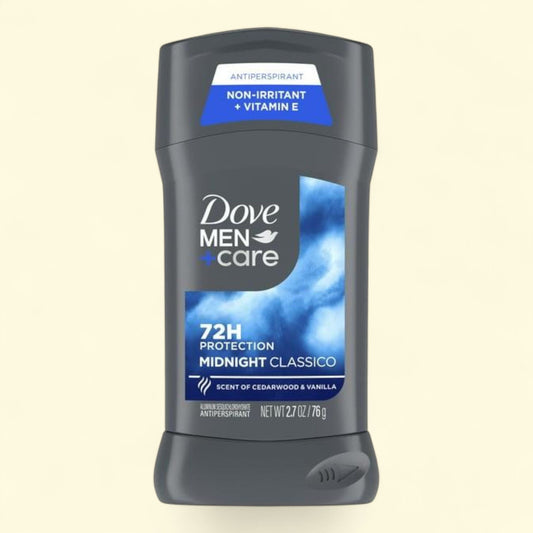 Dove Men+Care Antiperspirant Deodorant Stick, Midnight Classico, 2.7 oz