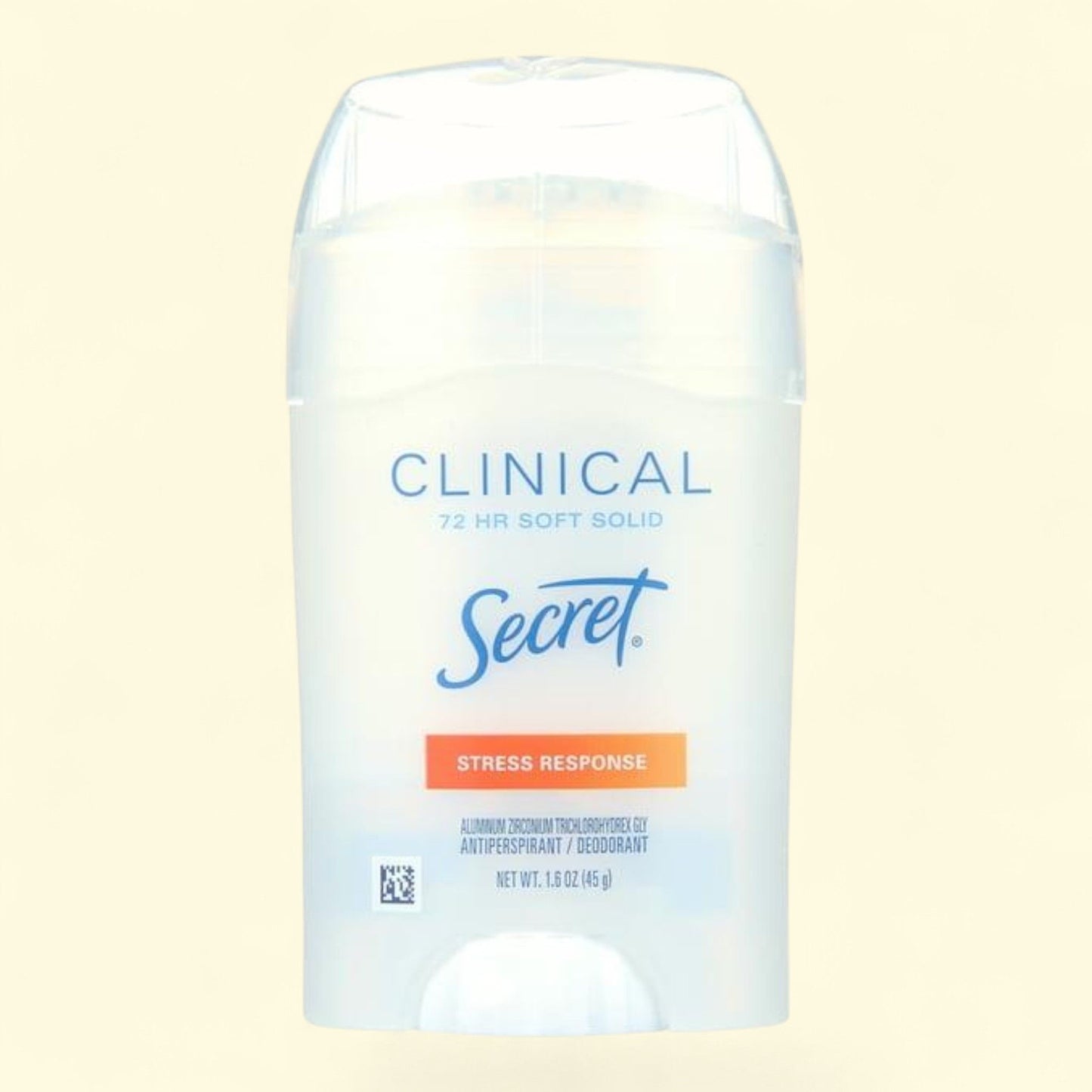 Secret Clinical Strength Soft Solid Antiperspirant and Deodorant, Stress Response, 1.6 oz