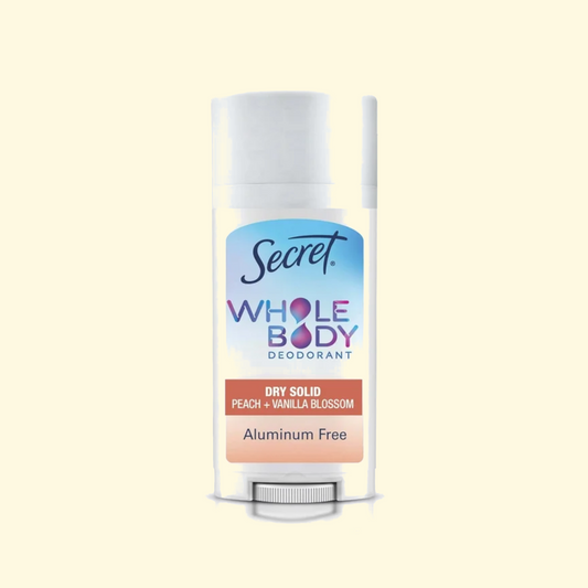 Secret Deodorant Stick, Peach & Vanilla 2.6oz