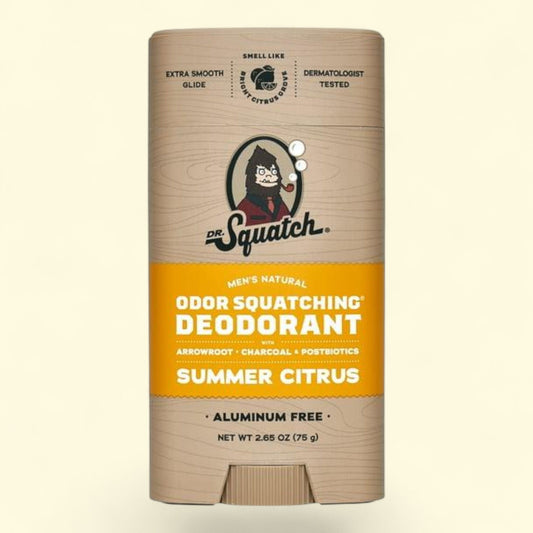 Dr. Squatch Citrus Deodorant, 2.65 oz