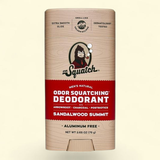 Dr. Squatch Natural Deodorant Stick, 2.65 oz