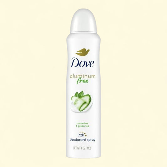 Dove Deodorant Spray for Women, Cucumber & Green Tea, 4 oz