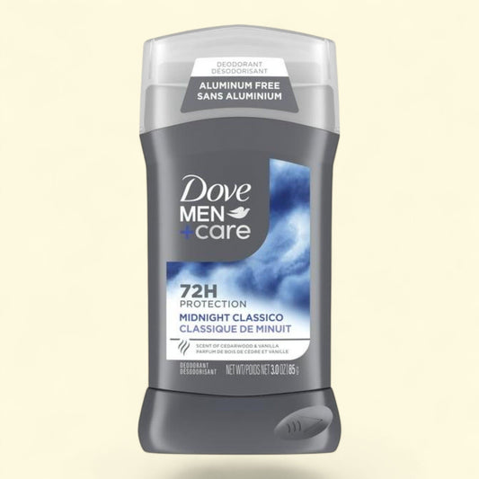 Dove Men+Care Deodorant Stick, Midnight Classico, 3 oz