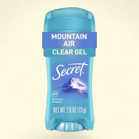 Secret Fresh Clear Gel Antiperspirant & Deodorant, Mountain Air, 2.6oz
