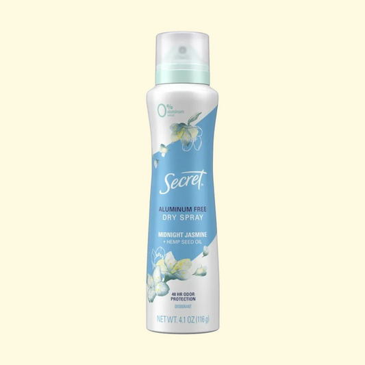 Secret Dry Spray Deodorant, Midnight Jasmine, 4.1 oz