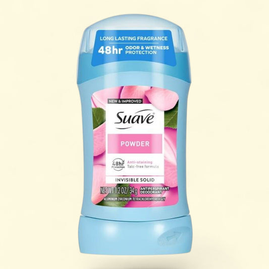Suave Antiperspirant Deodorant For Women, Powder, 1.2 oz