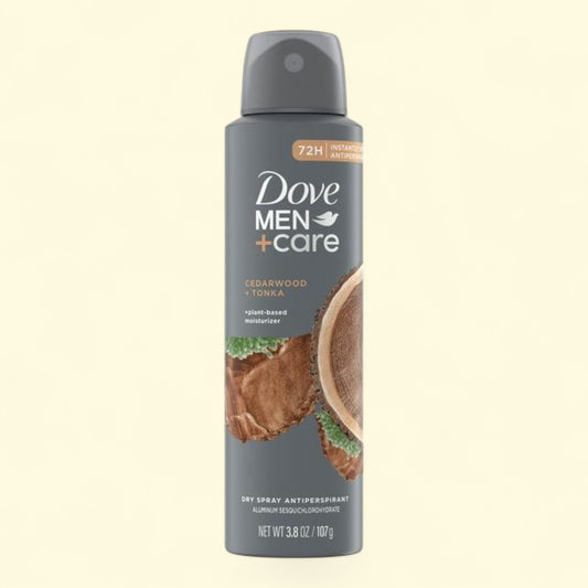 Dove Men+Care Dry Spray Antiperspirant Deodorant, 3.8 oz