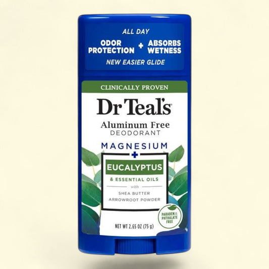 Dr Teal's Deodorant, Eucalyptus 2.65 oz