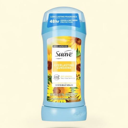 Suave Antiperspirant Deodorant, Everlasting Sunshine, 2.6 oz