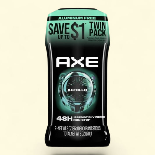 Axe Apollo Deodorant Stick, 3 oz