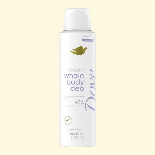Dove Whole Body Deodorant Spray, 4 oz