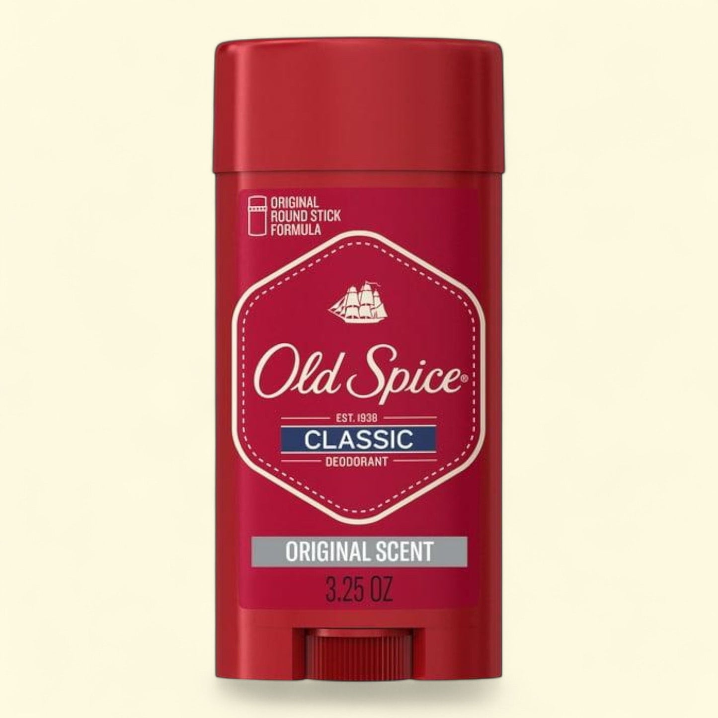 Old Spice Men's Deodorant, Original Scent, 3.25 oz