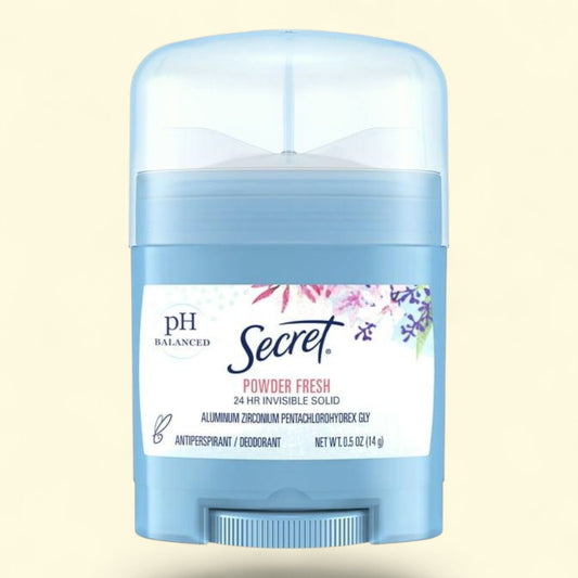 Secret Antiperspirant and Deodorant Stick, Powder Fresh, 0.5 oz