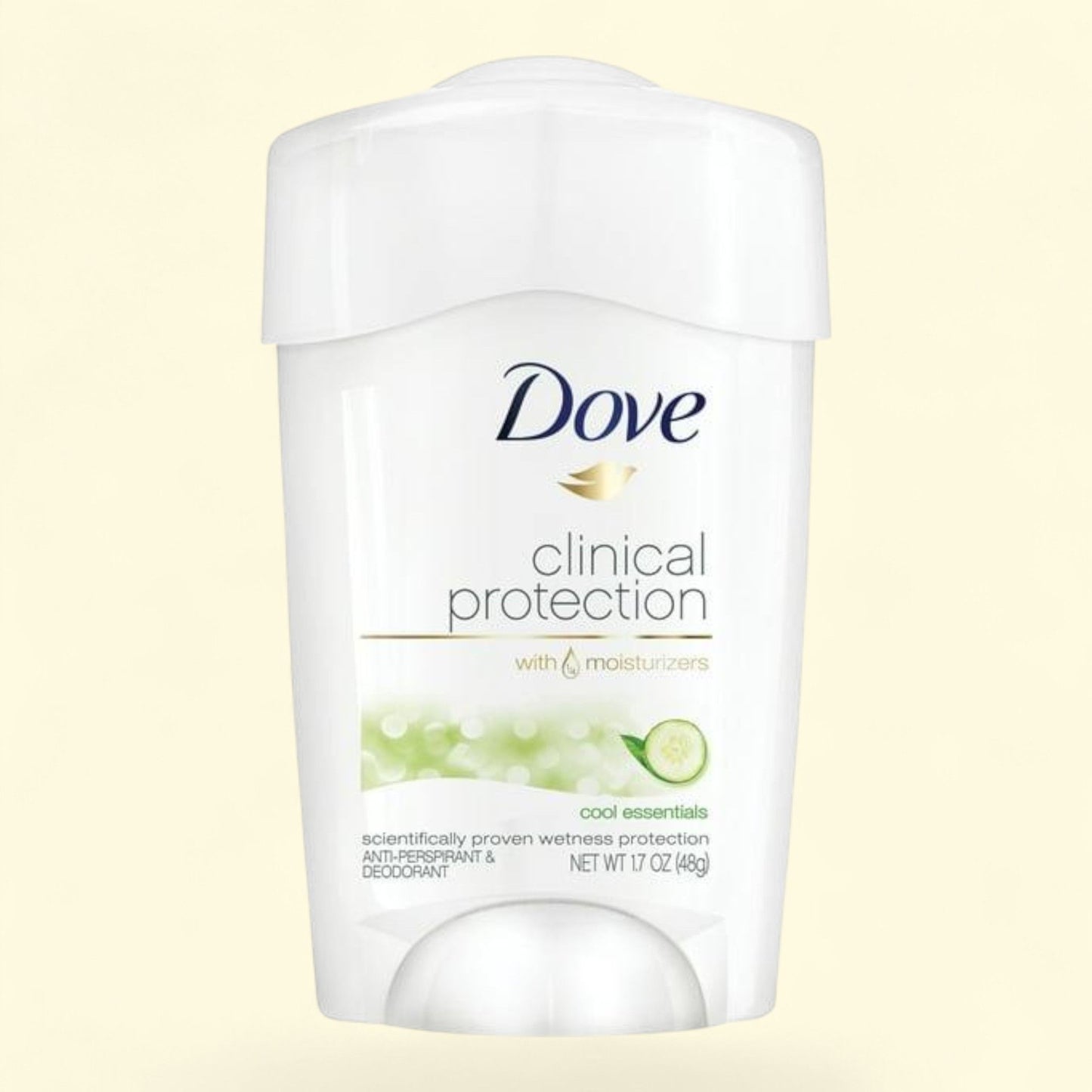 Dove Clinical Protection Antiperspirant Deodorant Stick, 1.7 oz