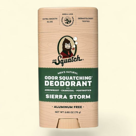 Dr. Squatch Deodorant Stick, 2.65 oz