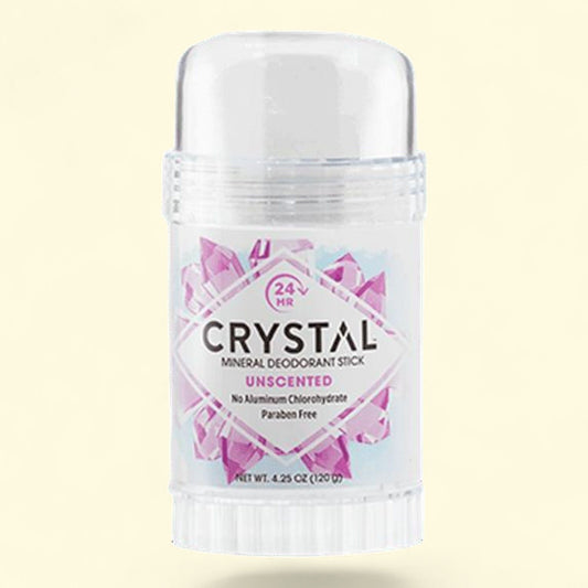 Crystal Deodorant Stick, Unscented, 4.25 oz