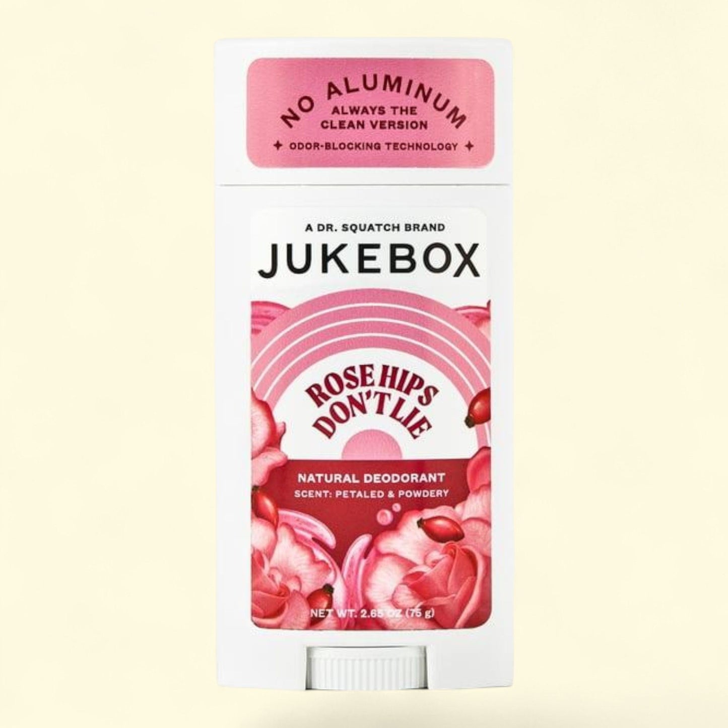 Jukebox Rose Hips Don't Lie Natural Deodorant, 2.65 oz