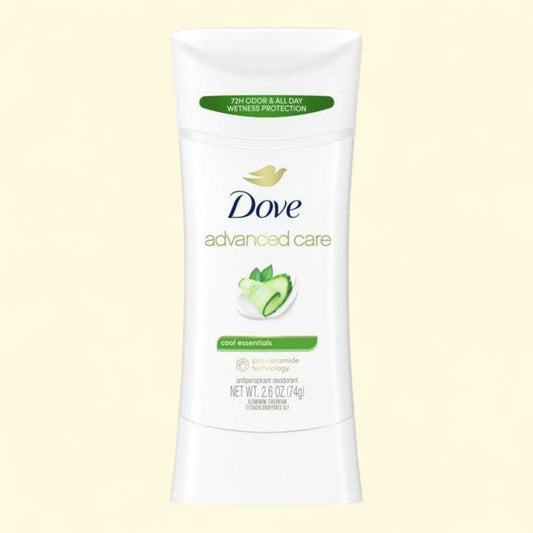 Dove Antiperspirant Deodorant Stick for Women Cool Essentials, 2.6 oz.