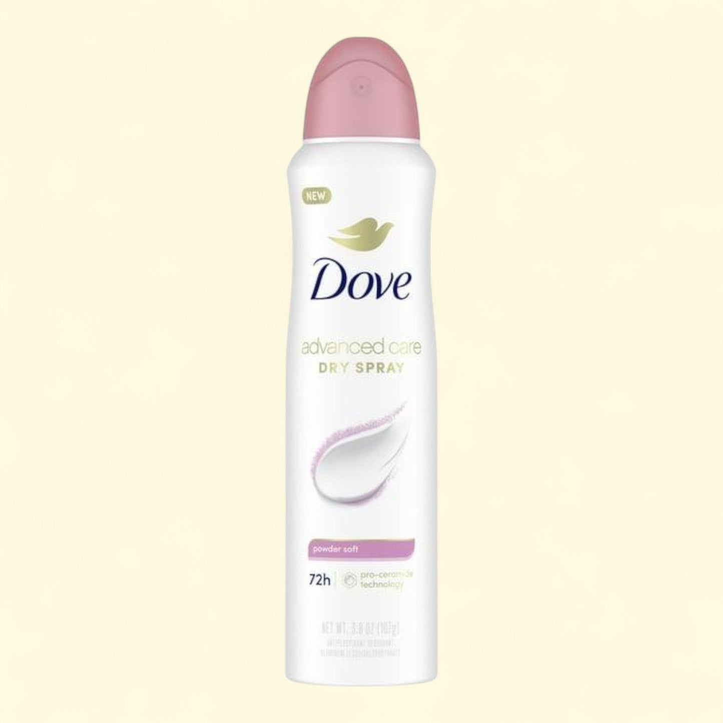 Dove Advanced Care Antiperspirant Deodorant Spray, Powder Soft, 3.8 oz