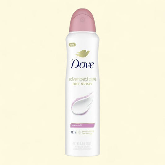 Dove Advanced Care Antiperspirant Deodorant Spray, Powder Soft, 3.8 oz