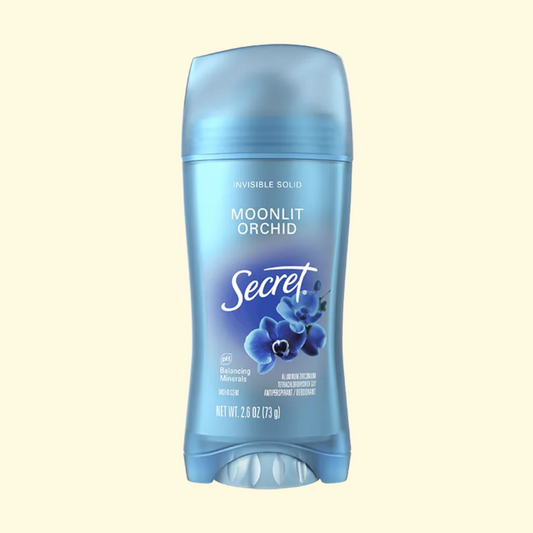 Secret Fresh Invisible Solid Antiperspirant & Deodorant, Moonlit Orchid, 2.6oz
