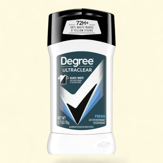 Degree Ultra Clear Antiperspirant Deodorant Stick, Fresh, 2.7 oz