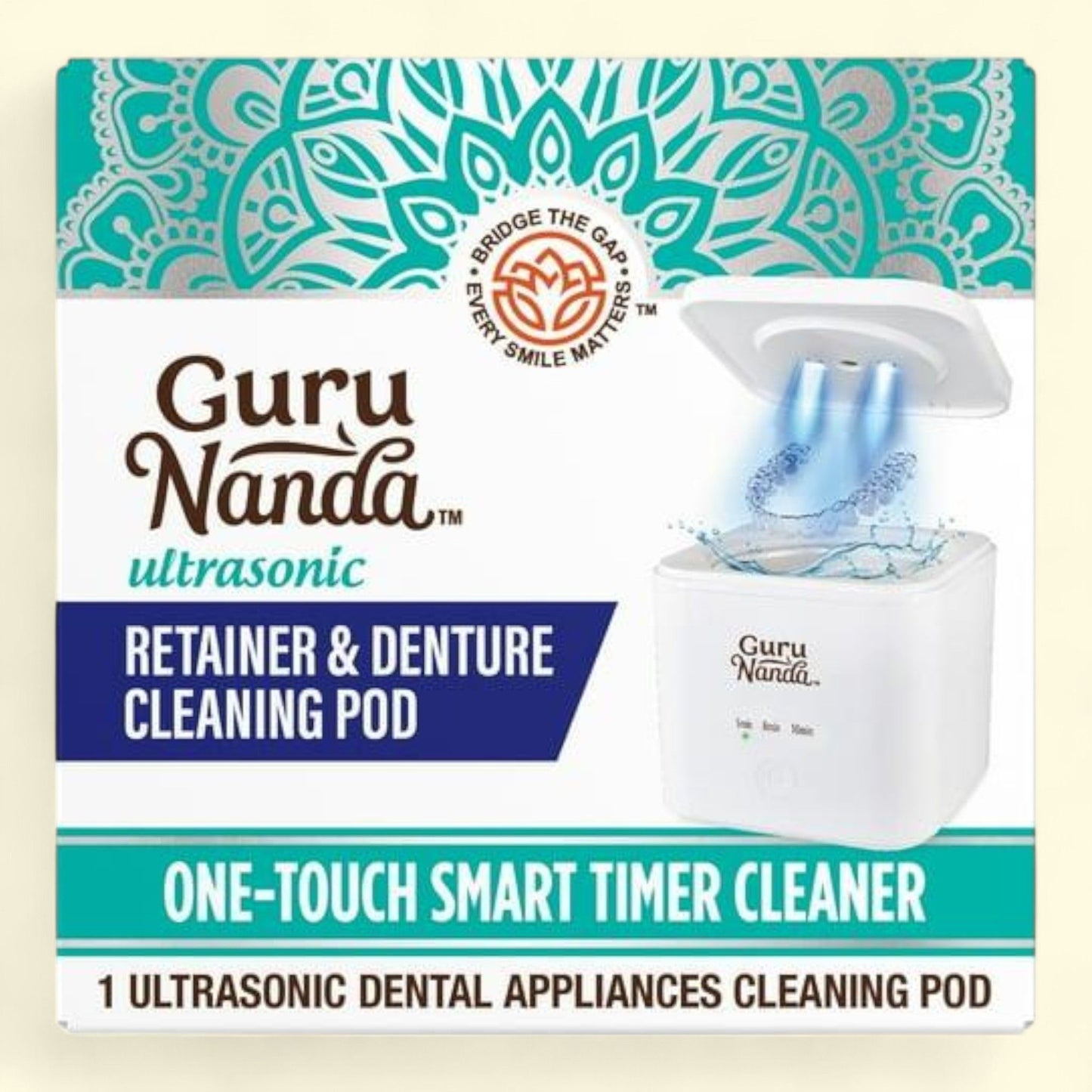GuruNanda Retainer & Aligner Cleaning Pod, 190 ml