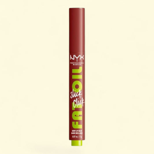 NYX Professional Makeup Fat Oil Slick Click Hydrating Tinted Lip Balm, Going Viral 0.7 oz