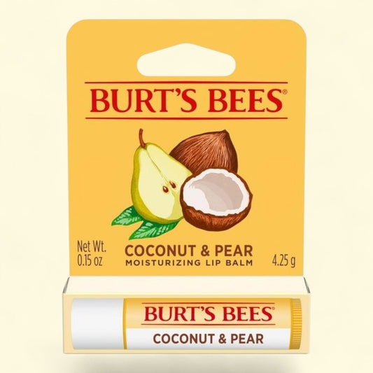 Burt's Bees Lip Balm, Coconut and Pear, 0.15 oz