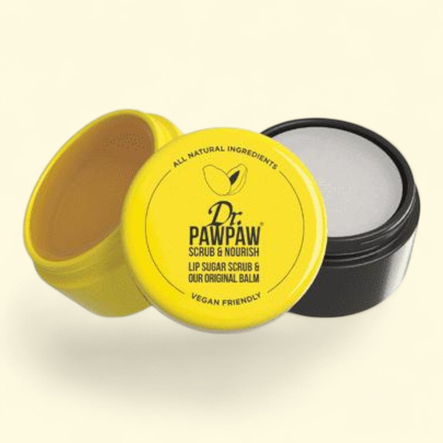 Dr. PAWPAW Scrub & Nourish Lip + Balm Duo, Size