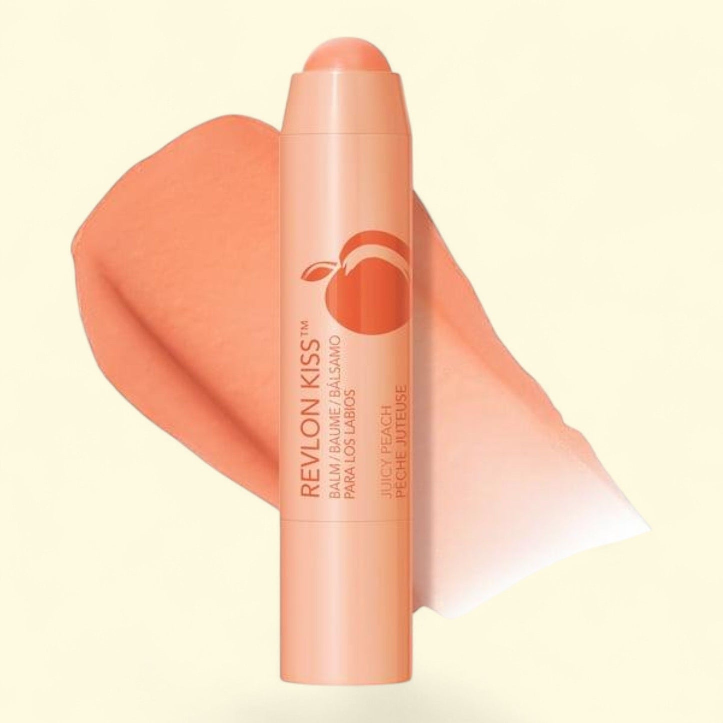 Revlon Kiss Hydrating Lip Balm, Juicy Peach, 0.09 oz