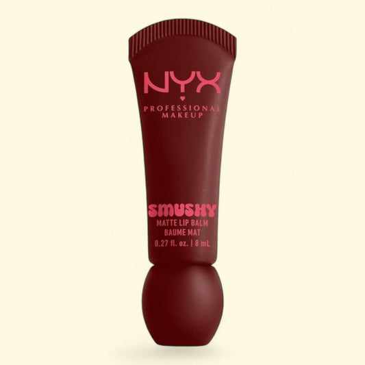 NYX Professional Makeup Smushy Matte Lip Balm, Smudge Fudge, 0.27 fl oz