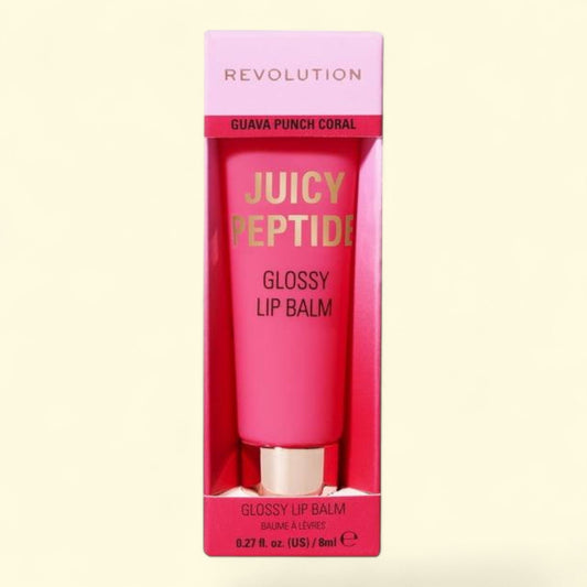 Baume à lèvres Revolution Juicy Peptide, teinte Guava Rum Punch Coral, 8 ml