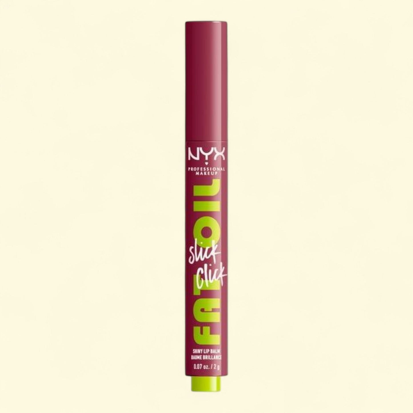 NYX Professional Makeup Fat Oil Slick Click Hydrating Tinted Lip Balm, 0.07 oz