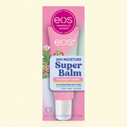 eos Super Balm, Strawberry Sorbet, 0.35 fl oz