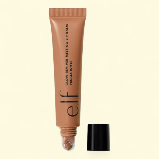 e.l.f. Glow Reviver Melting Lip Balm, Vanilla Toffee 1 count