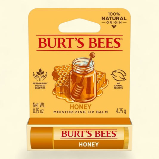 Burt's Bees Honey Lip Balm, 0.15 oz