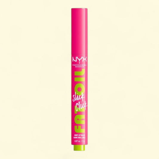 NYX Professional Makeup Fat Oil Slick Click Hydrating Tinted Lip Balm, 0.07 oz