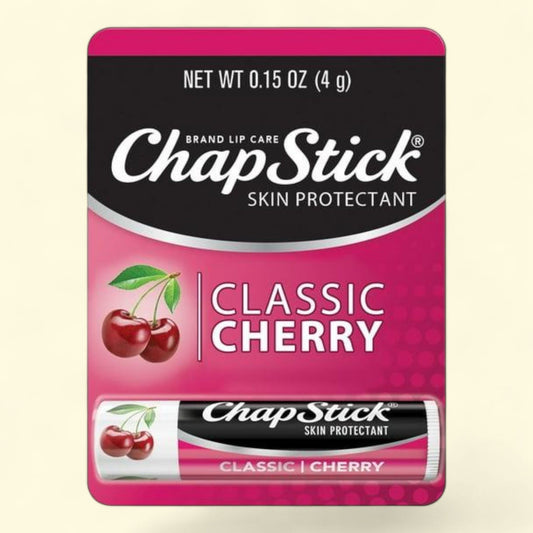ChapStick Classic Cherry Lip Balm, 0.15 oz