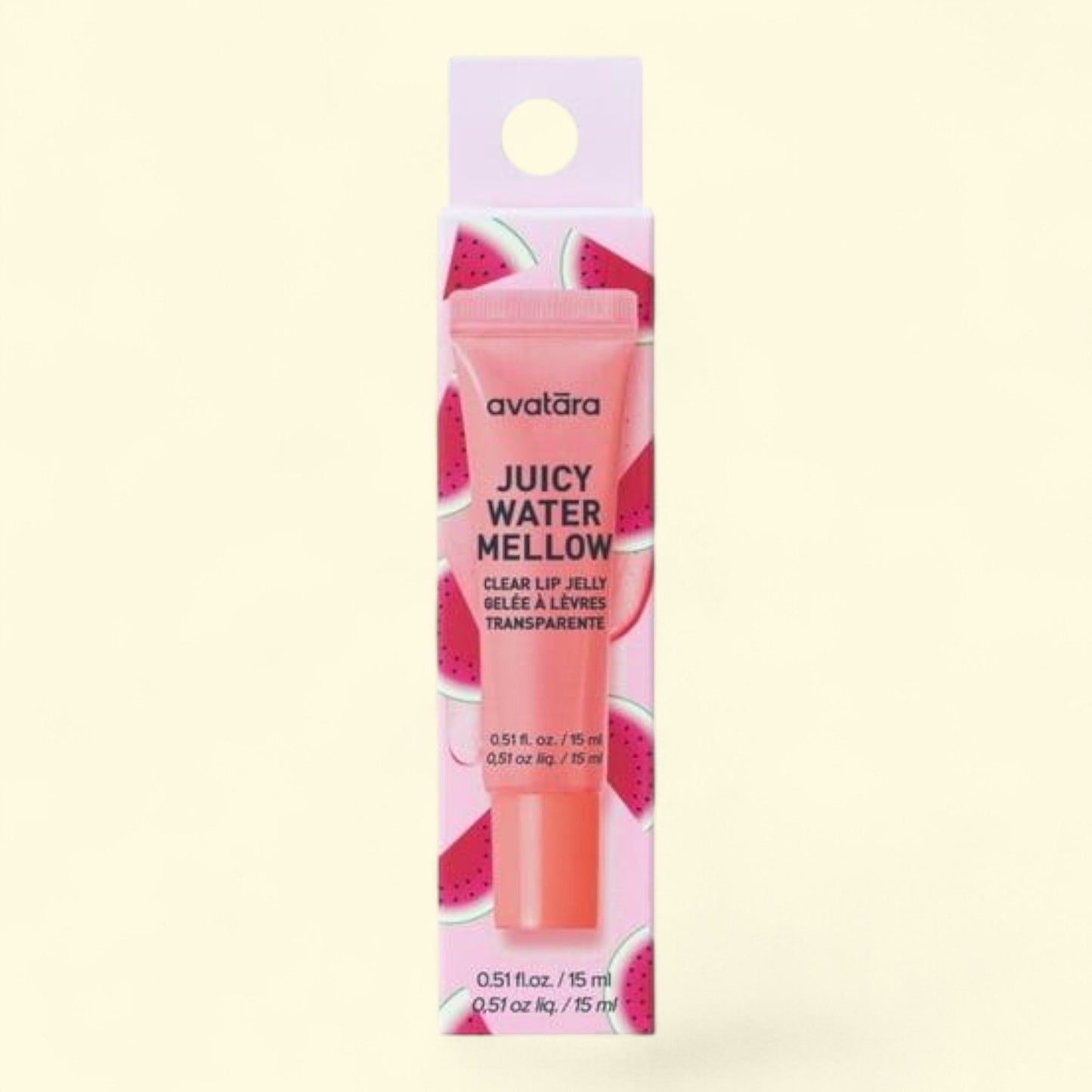 Avatara Watermellow Sheer Lip Jelly, Lip Balm 0.51 fl oz