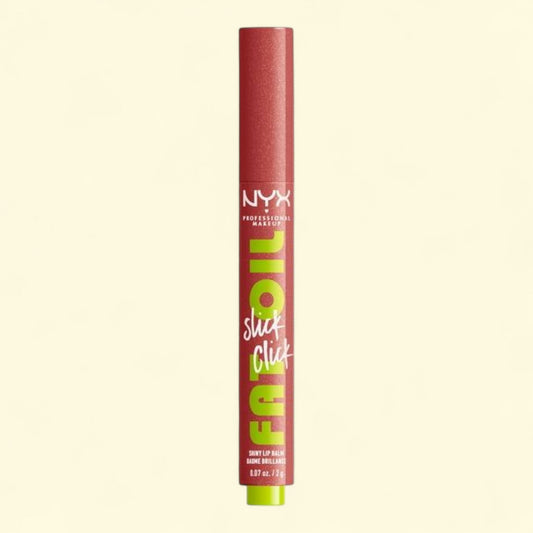 NYX Professional Makeup Fat Oil Slick Click Hydrating Tinted Lip Balm, 0.07 oz