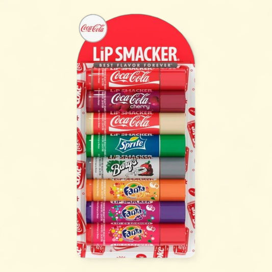 Lip Smacker Coca Cola Lip Balm Party Pack, Multi-Flavor 8 count