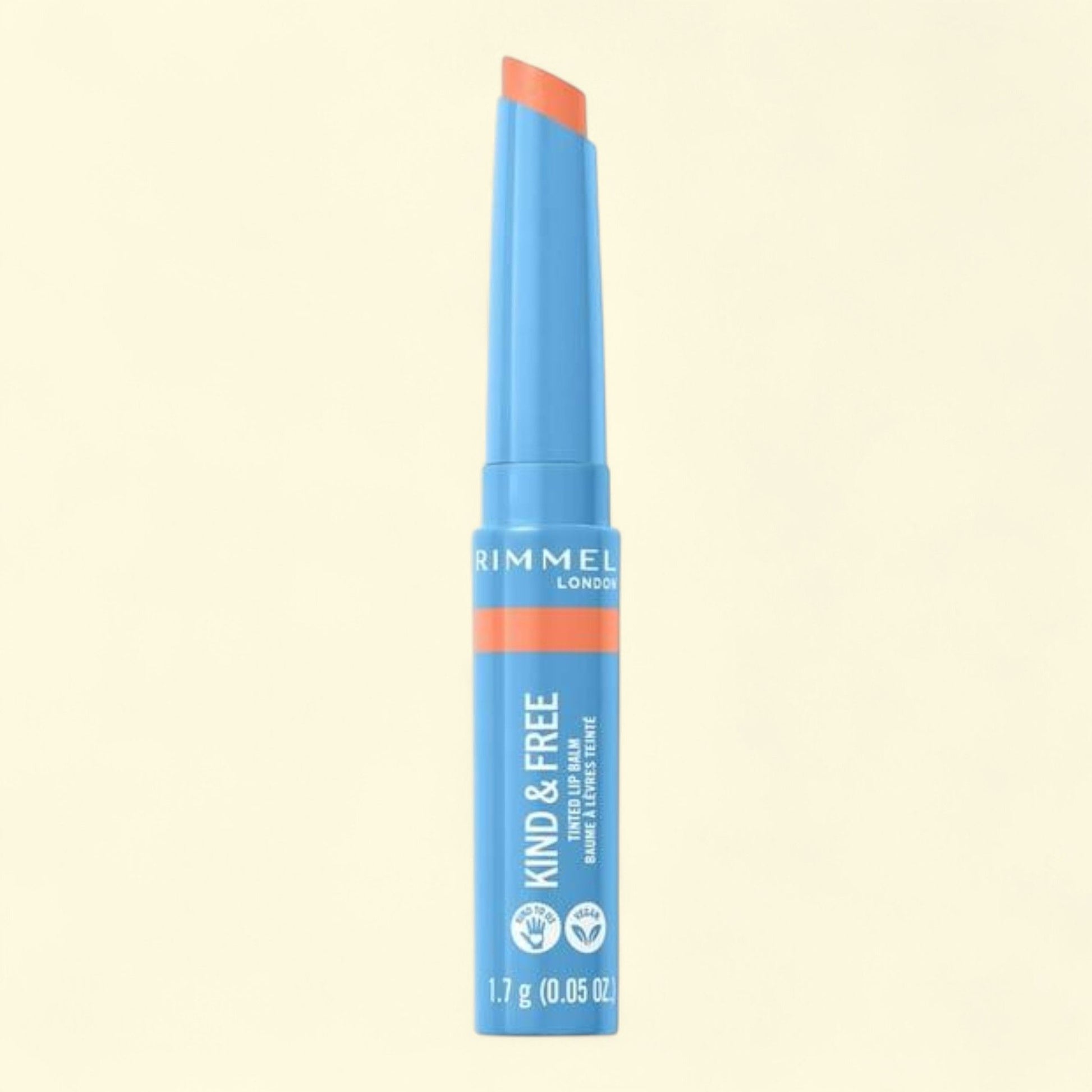 Rimmel Tinted Lip Balm, 003 Tropical Spark, 0.14 oz — authentic US product shipped worldwide by Treatspree