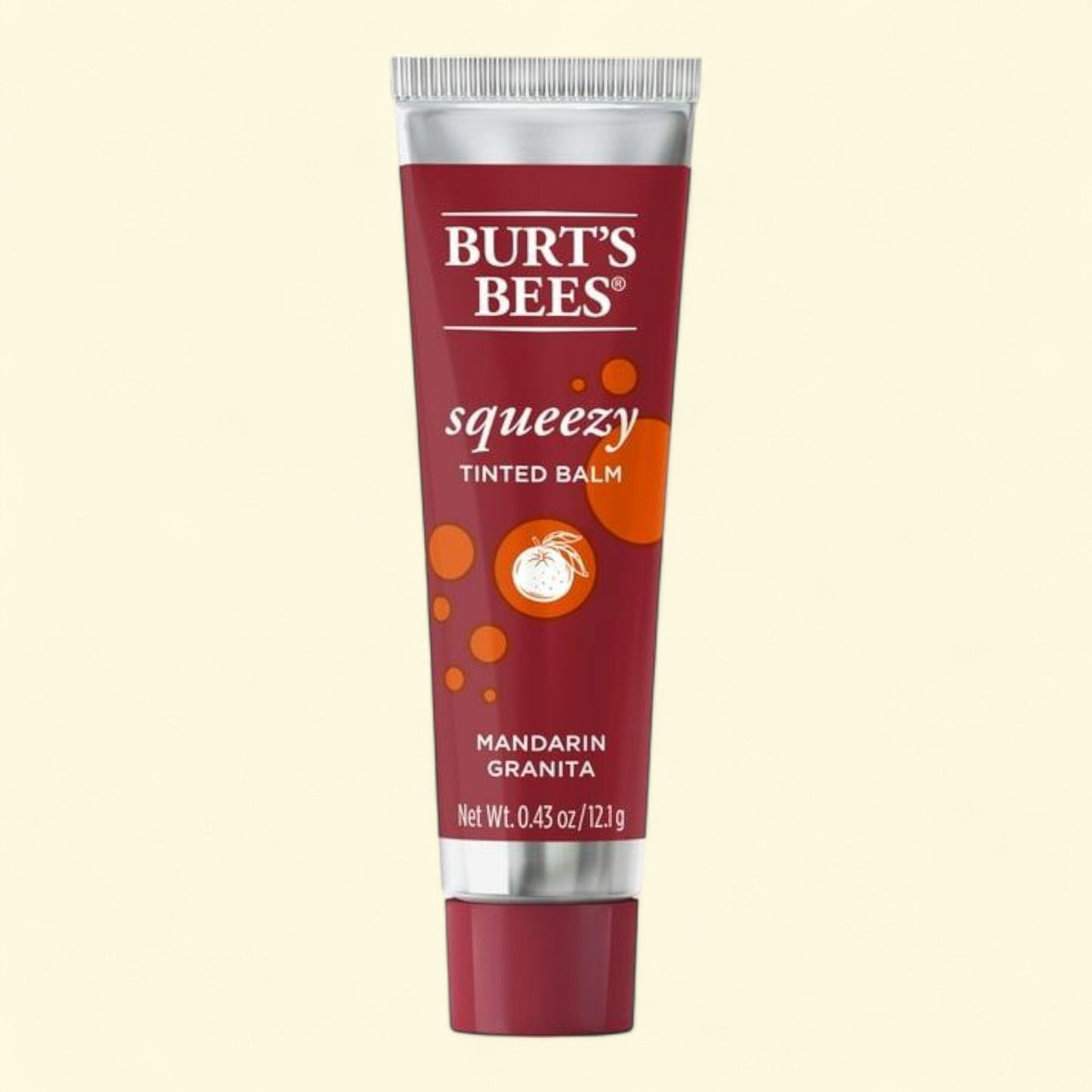 Burt's Bees Squeezy Tinted Lip Balm, Mandarin Granita - 0.43 Ounce ... — authentic US product shipped worldwide by Treatspree