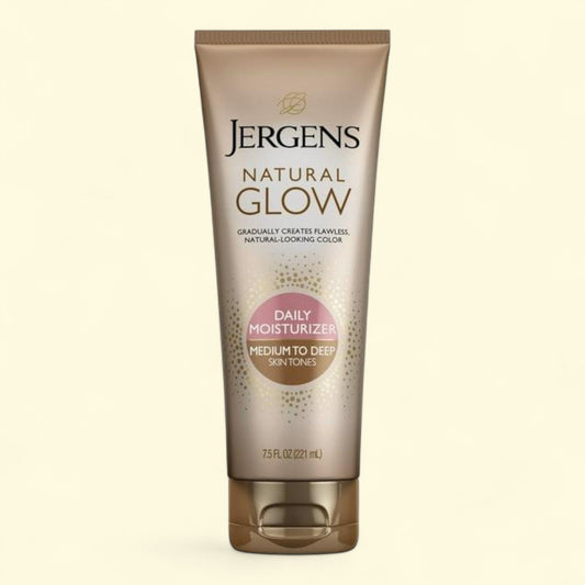 Jergens Natural Glow Daily Moisturizer Lotion, Self Tanner, 7.5 oz